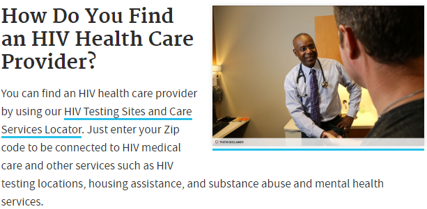 Locate an HIV Care Provider