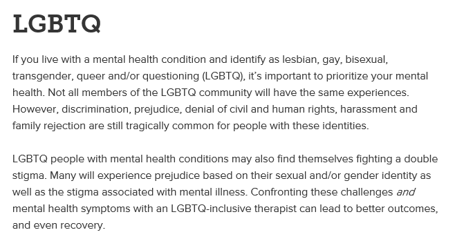 LGBTQ Community – Overview