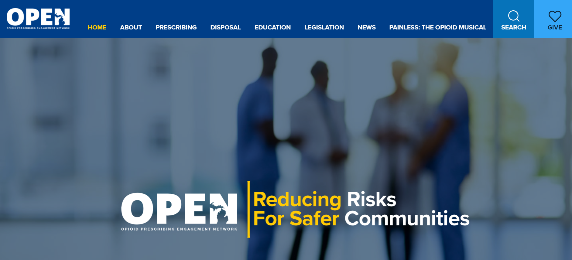 M-OPEN: Michigan Opioid Prescribing Engagement Network