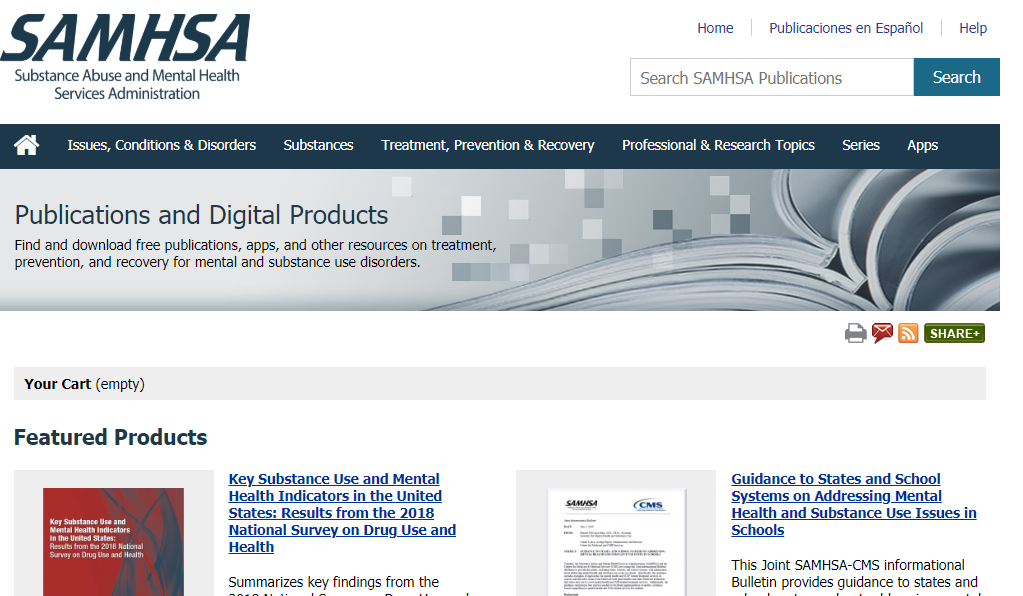 SAMHSA Publications on MAT