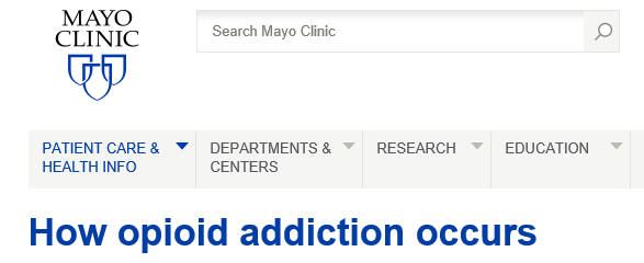How opioid use disorder occurs