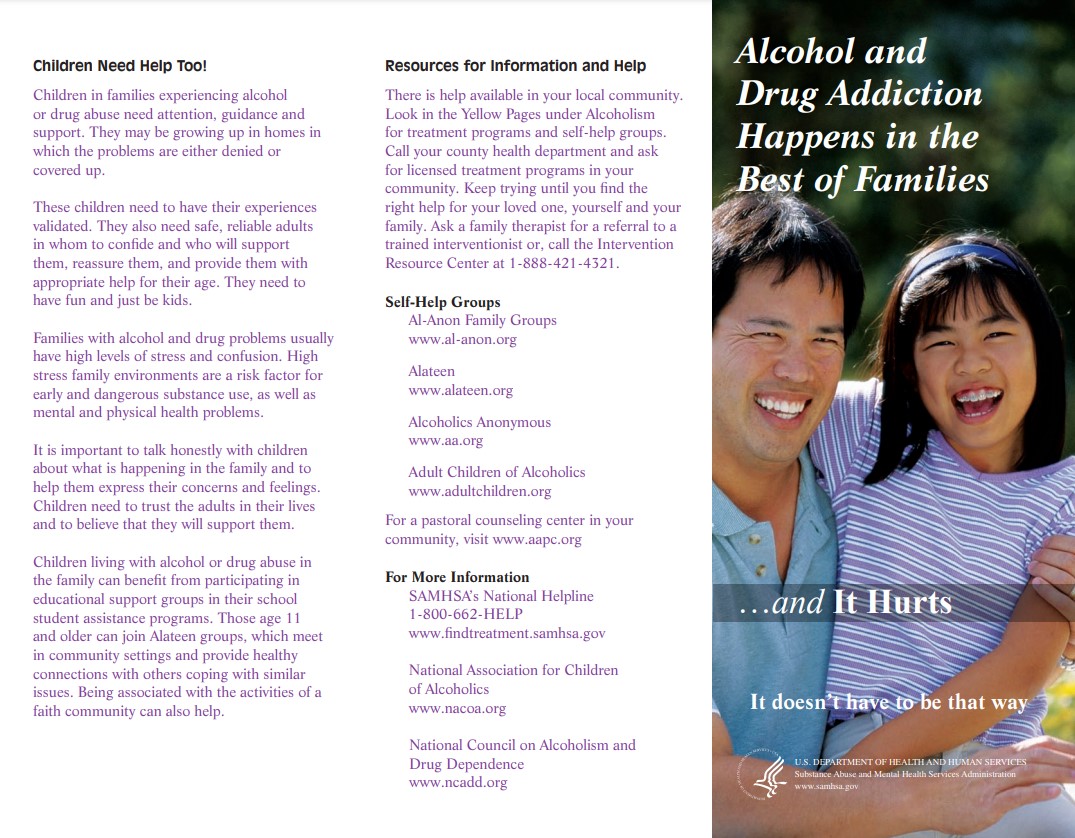 Alcohol and Drug Addiction Happens in the Best of Families