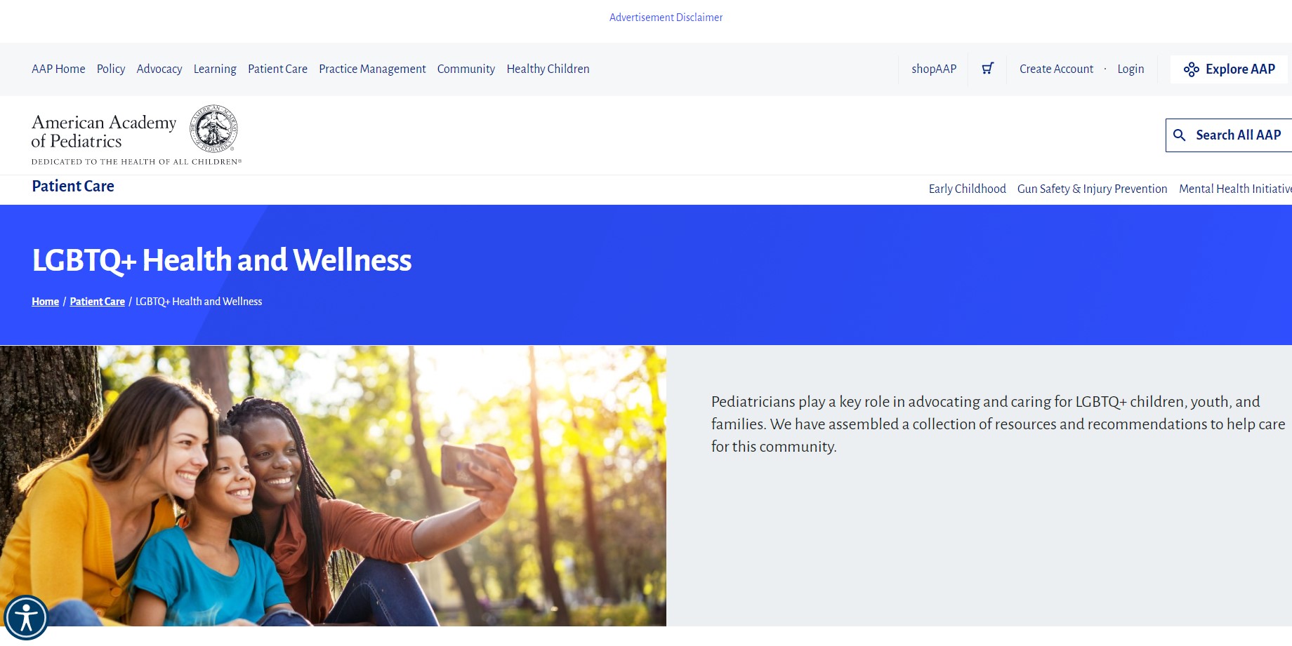 LGBTQ+ Health and Wellness