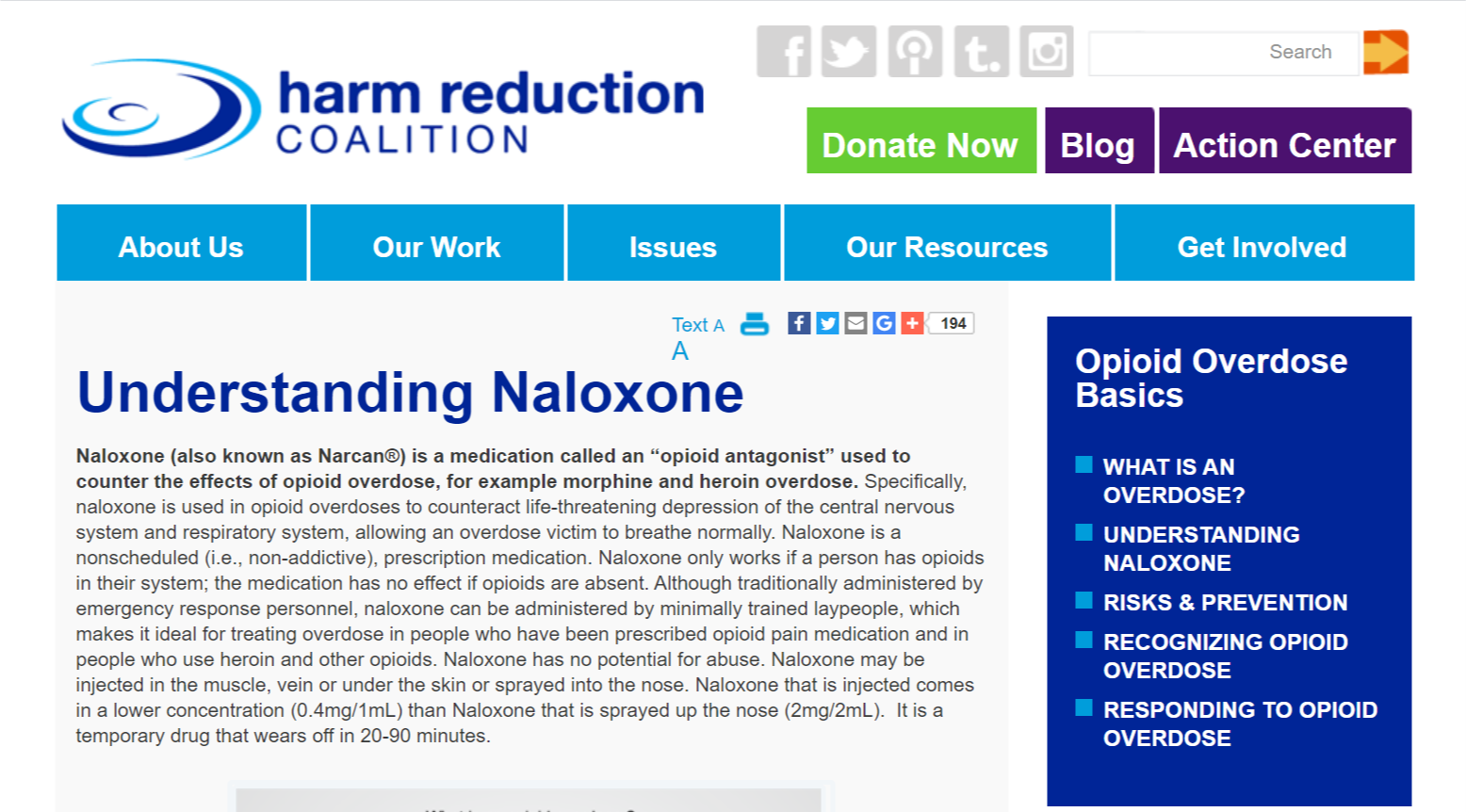 Understanding Naloxone