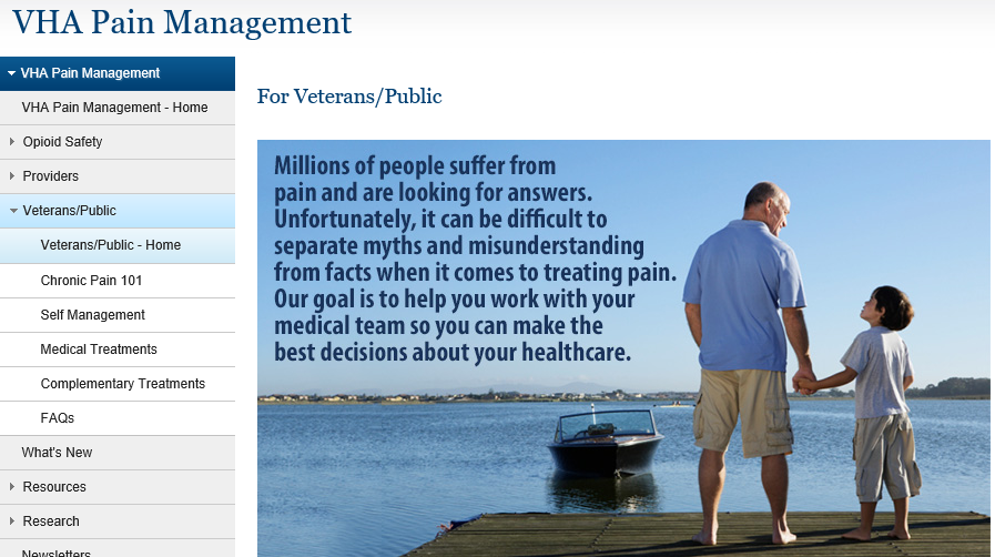 Pain Management for Veterans