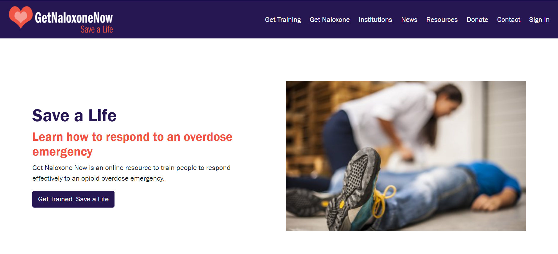Get Naloxone Now: Save a Life