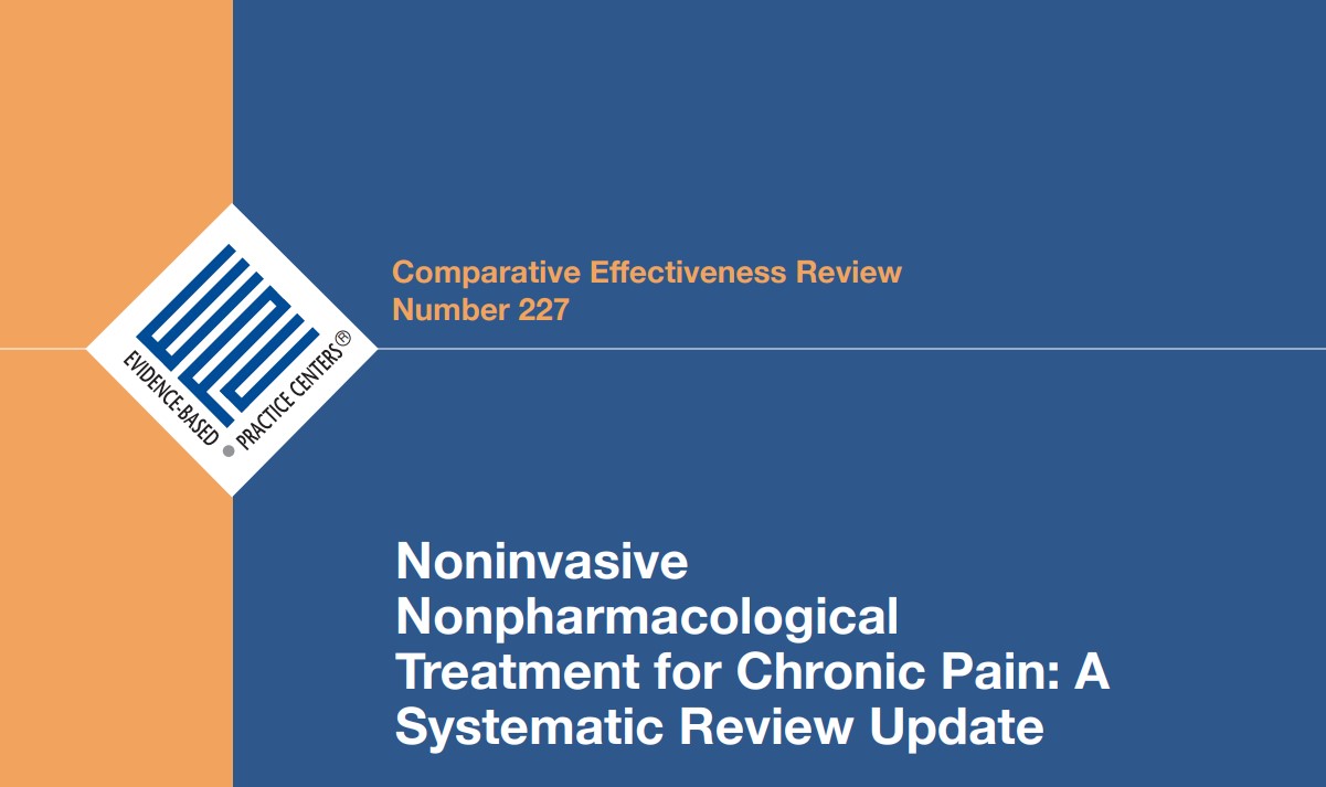 Noninvasive Non-pharmacological Treatment for Chronic Pain: A Systematic Review Update